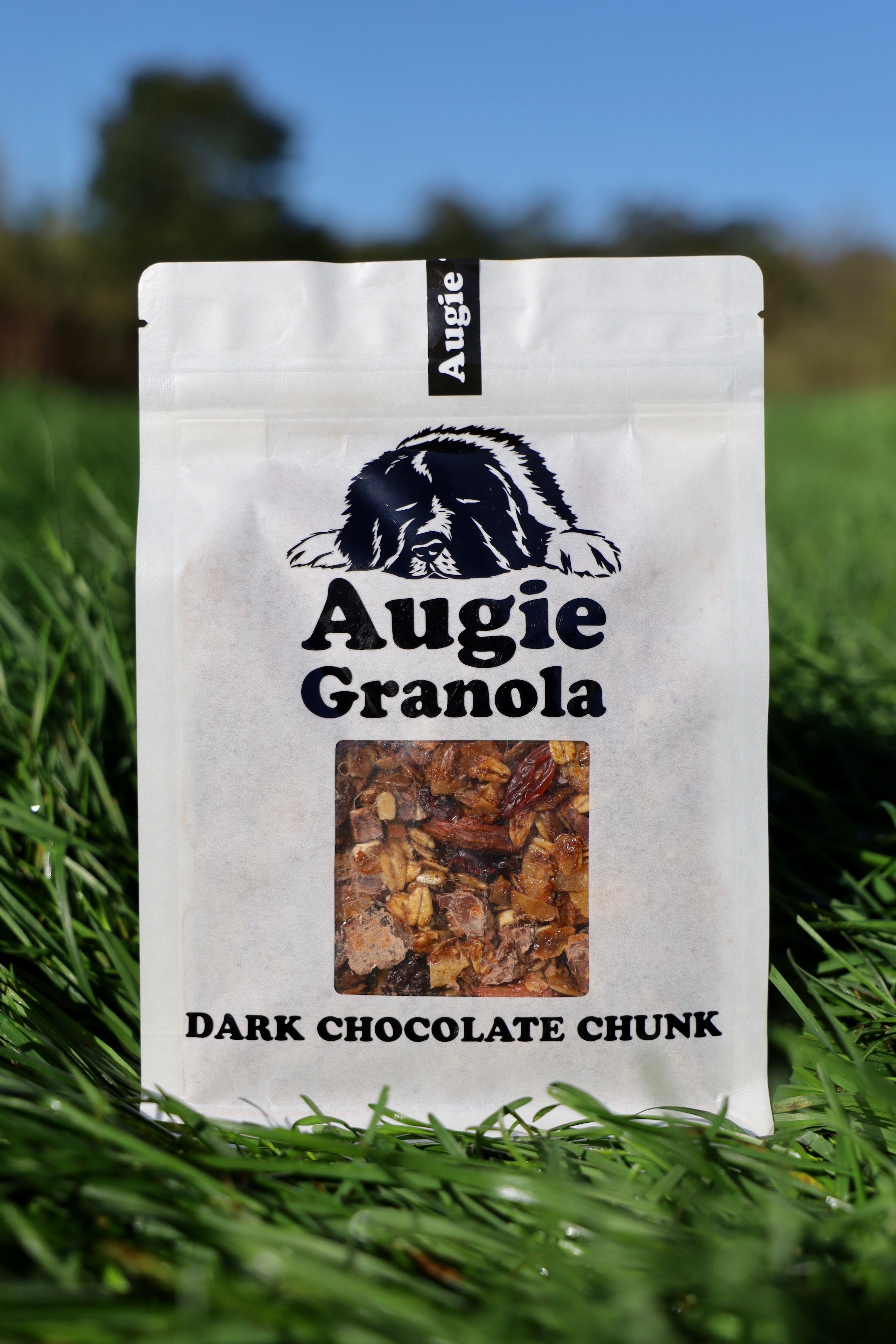 Augie Treats Dark Chocolate Chunk Granola Large Bag